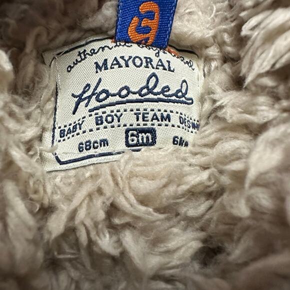 mayoral boy Sherpa lined coat 6M - Picture 6 of 6